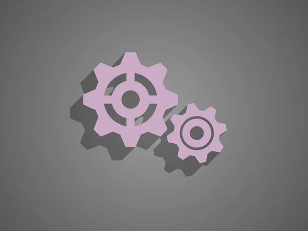 Gears icon — Stock Vector