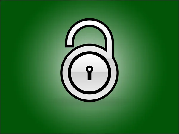 Icon of lock — Stock Vector