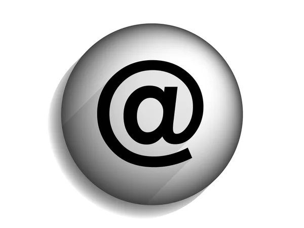 Icona piatta di posta elettronica — Vettoriale Stock