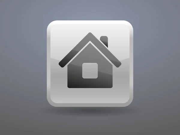 Icono plano del hogar — Vector de stock