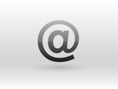 e-postanın düz simgesi