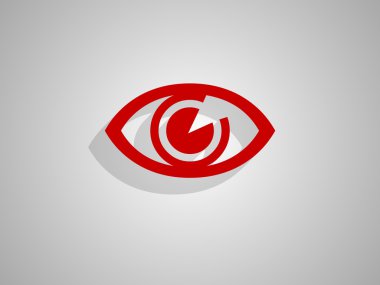 Denetim düz simgesi