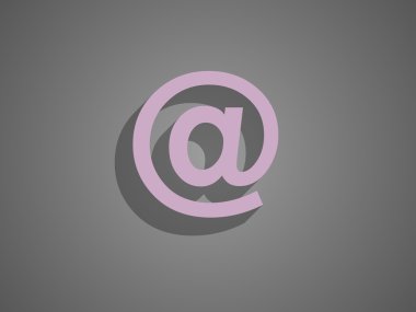 e-postanın düz simgesi