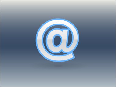 e-postanın düz simgesi