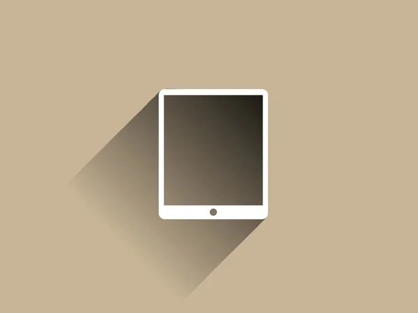 Icono plano de touchpad — Vector de stock