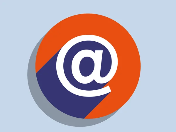 Symbol der E-Mail — Stockvektor