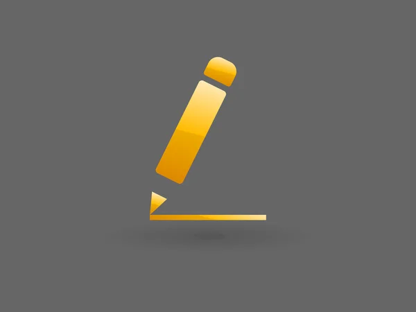 Flat ikonen för anteckningar — Stock vektor