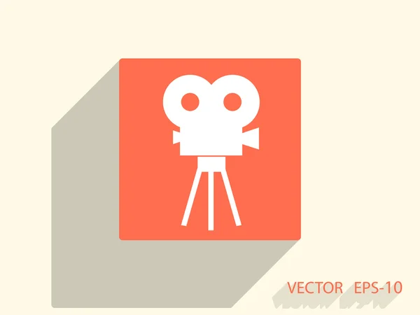 Icono del cine — Vector de stock