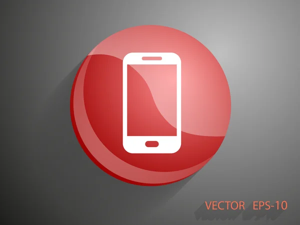 Иконка смартфона — стоковый вектор