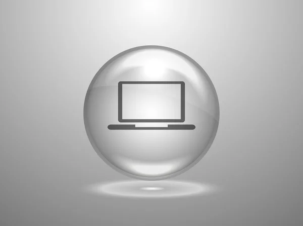 Ícone de Laptop —  Vetores de Stock
