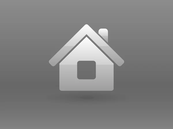 Ícone plano de casa — Vetor de Stock