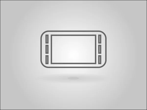 Icono plano de gamepad — Archivo Imágenes Vectoriales
