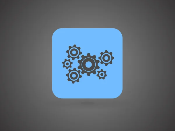 Gears icon — Stock Vector