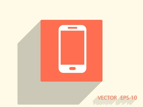 Icono del teléfono inteligente — Vector de stock