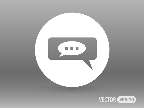 Плоская иконка связи
