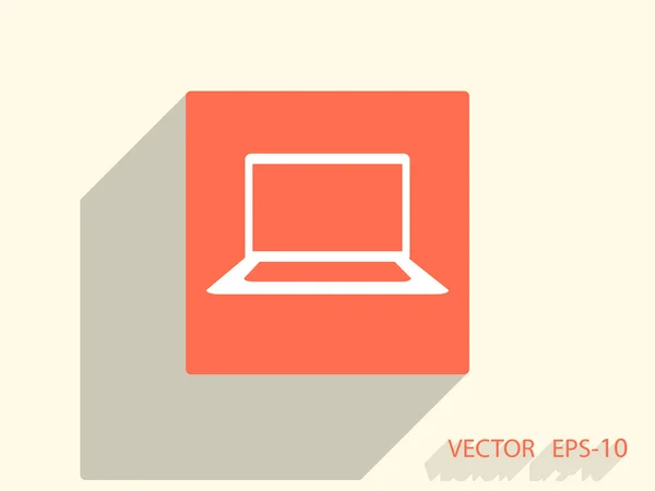 Laptop icon — Stock Vector