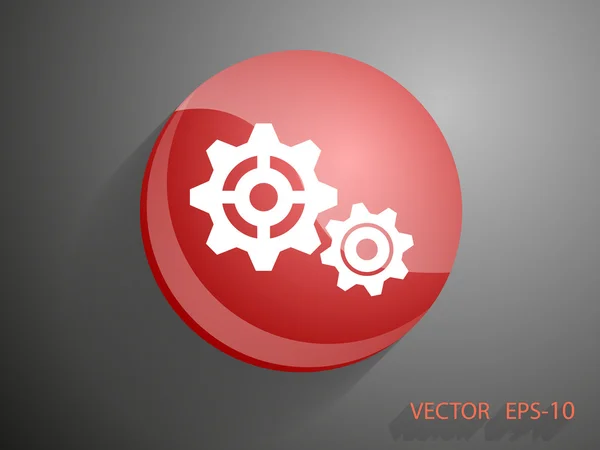 Gears icon — Stock Vector