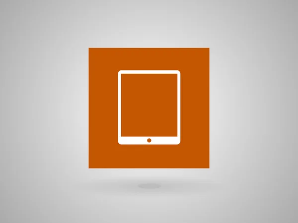 Icono plano de touchpad — Vector de stock