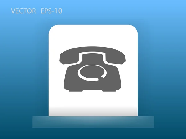 Икона телефона — стоковый вектор