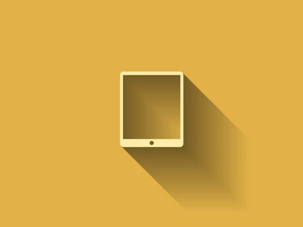 Icono plano de touchpad — Vector de stock