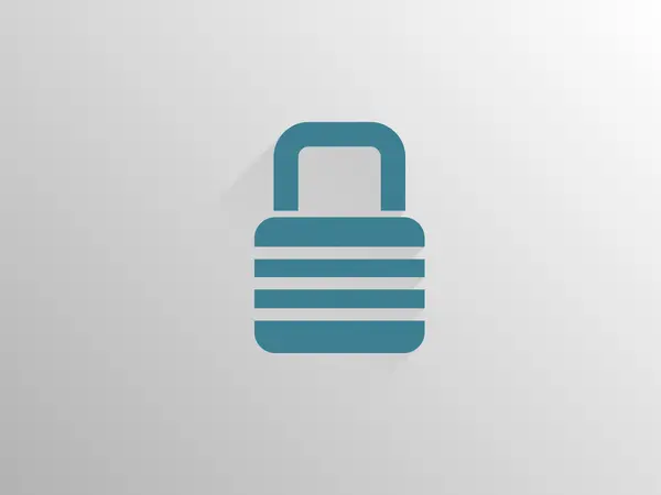 Icon of lock — Stock Vector