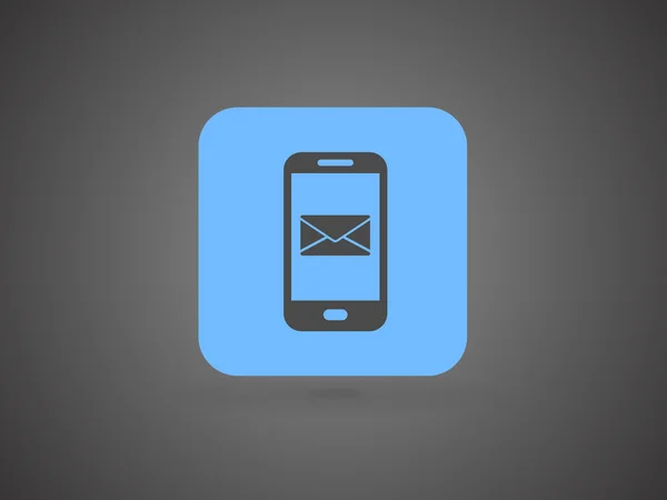 Mobiele e-mail — Stockvector