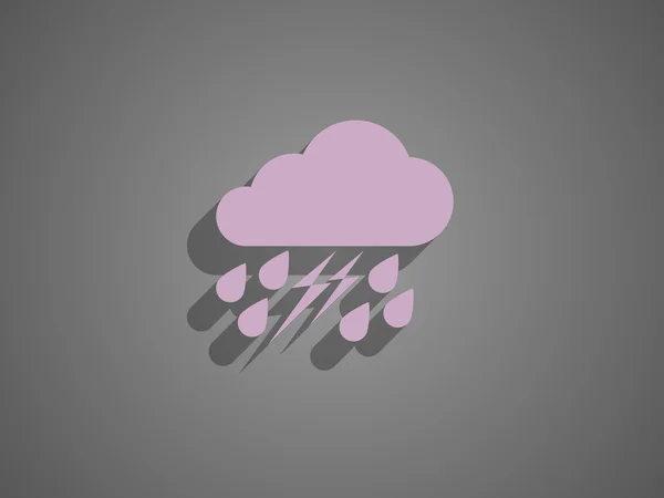 Weather icon — Stock Vector