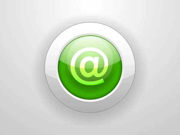 Icono plano de correo electrónico — Vector de stock