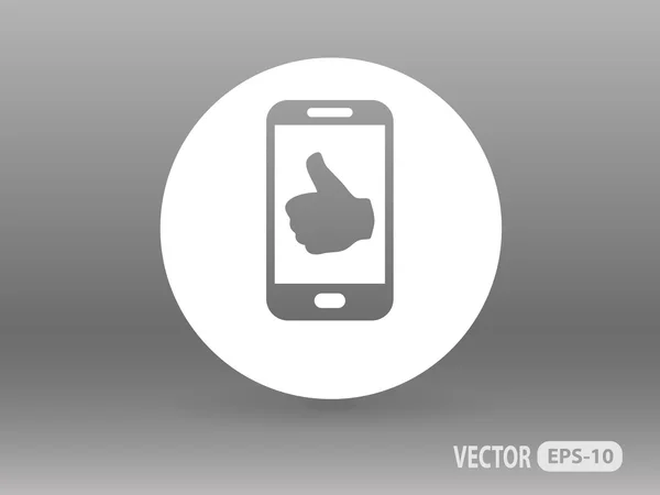 Icon of smartphone — Stock Vector