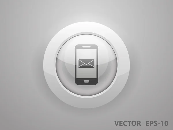 Mobiele e-mail — Stockvector