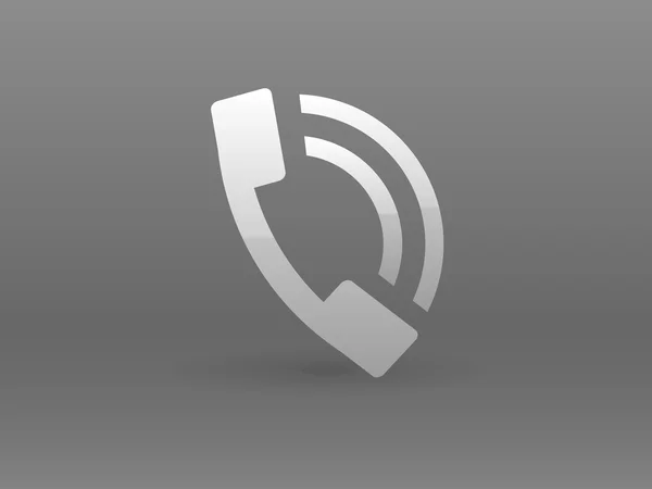 Płaski ikona telefonu — Stockvector
