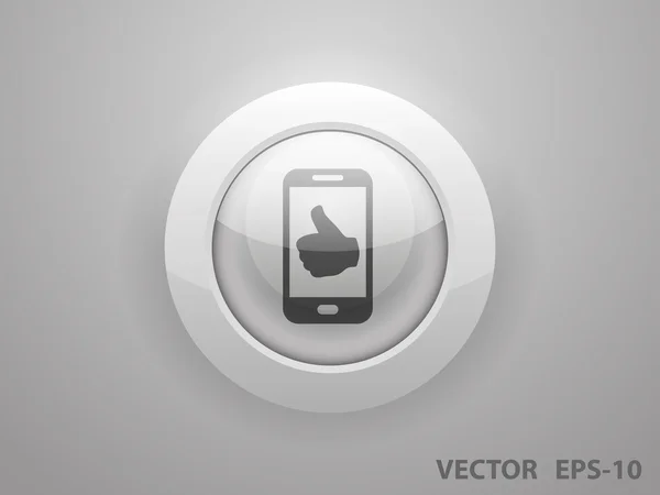 Pictogram voor smartphone — Stockvector