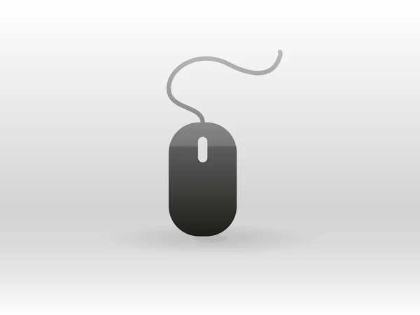 Flat ikonen för mus — Stock vektor
