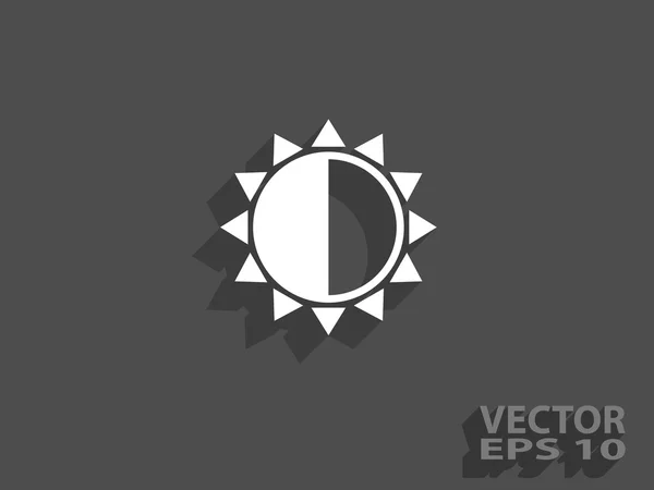Brightness icon — Stock Vector