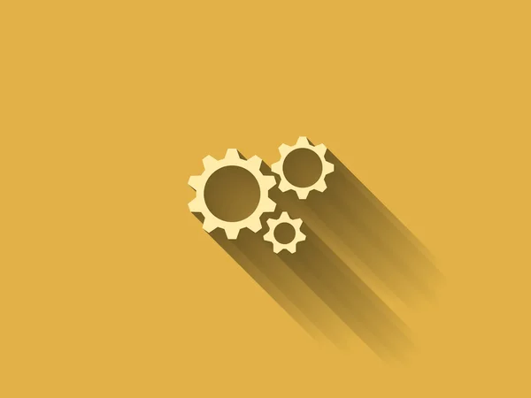 Gears icon — Stock Vector