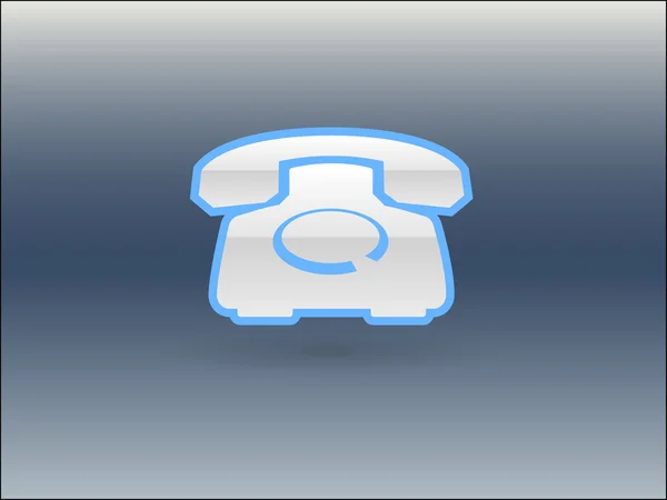 ไอคอนแบนของโทรศัพท์ — ภาพเวกเตอร์สต็อก