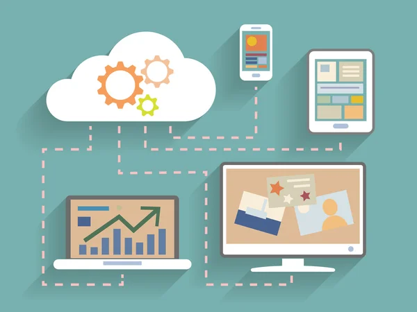 Análisis del sitio web concepto de información de búsqueda — Archivo Imágenes Vectoriales