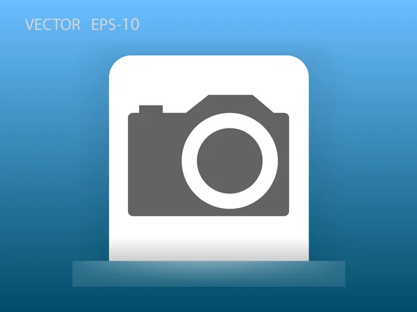 Pictogram van een camera — Stockvector