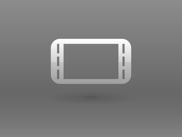 Icono plano de gamepad — Vector de stock