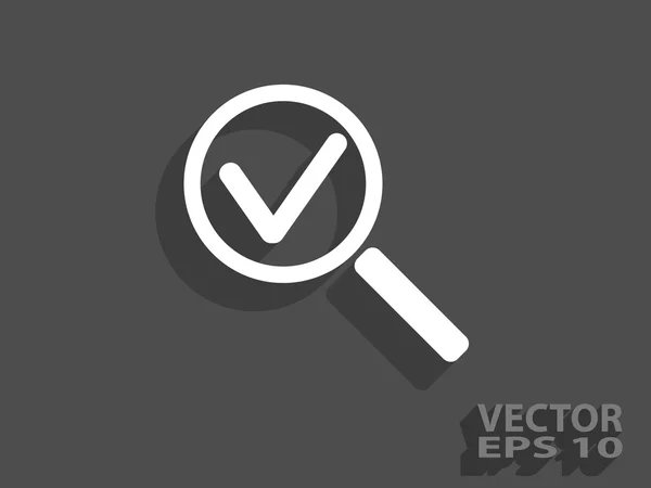 Icono de zoom — Vector de stock