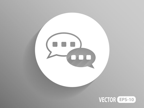 Плоская иконка связи
