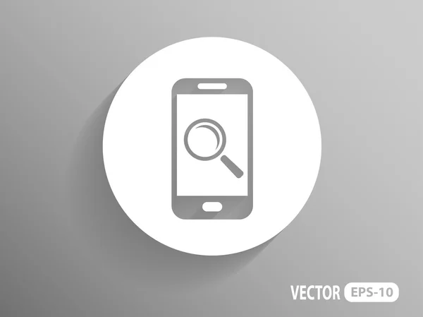 Mobiel zoeken — Stockvector