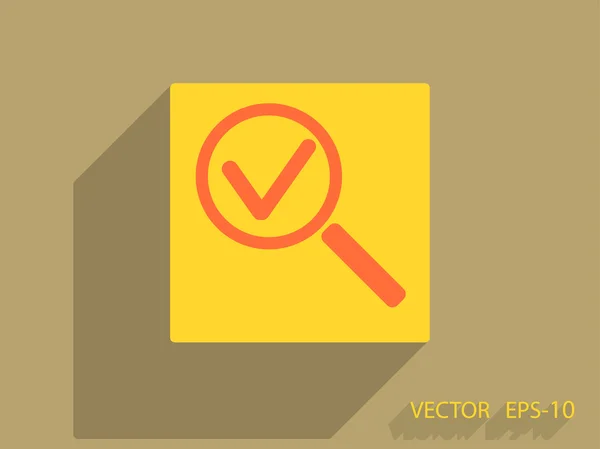 Icono de zoom — Vector de stock