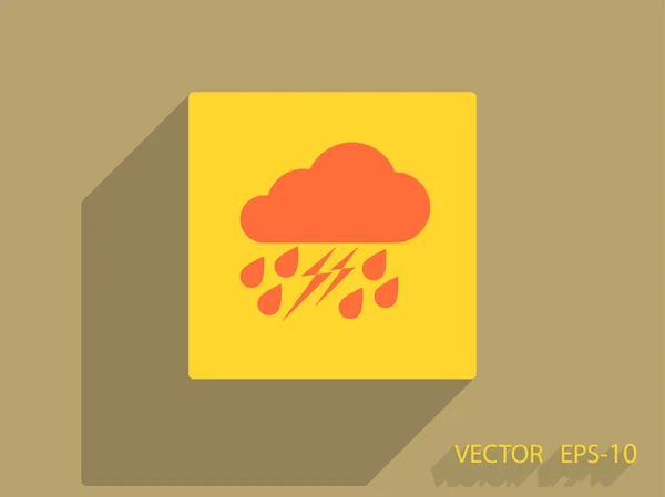 Icona meteo — Vettoriale Stock