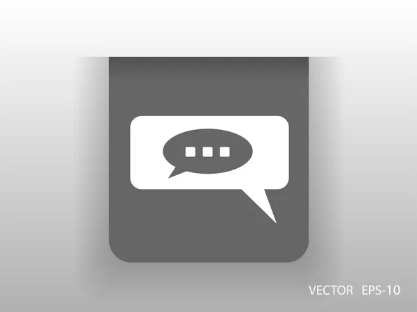 Icono de chat — Vector de stock