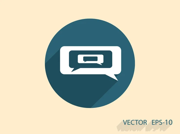 Icono de chat — Vector de stock