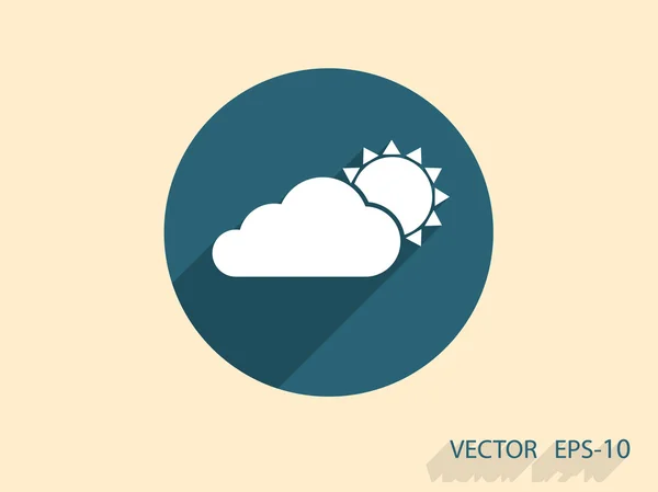 Icône météo — Image vectorielle