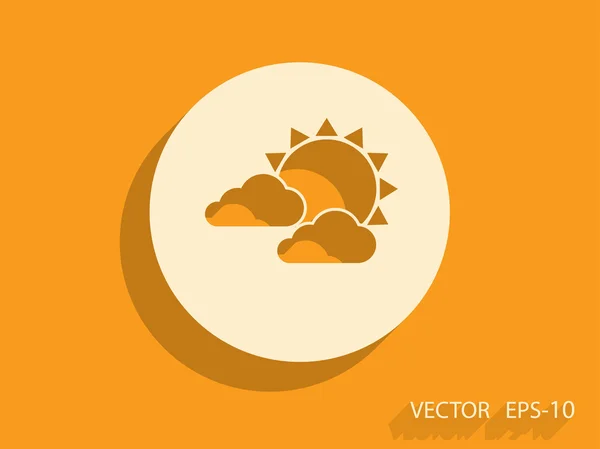 Icône météo — Image vectorielle