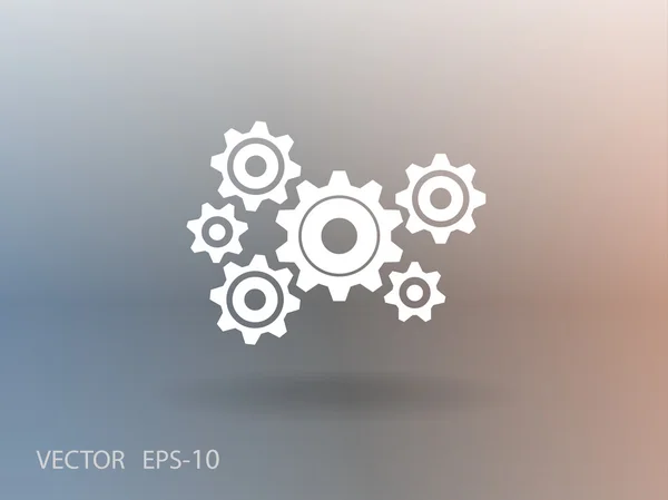 Gears icon — Stock Vector