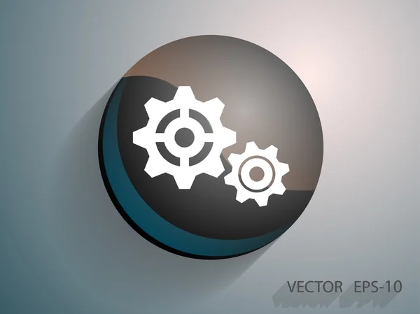 Pictograma Gears — Vector de stoc